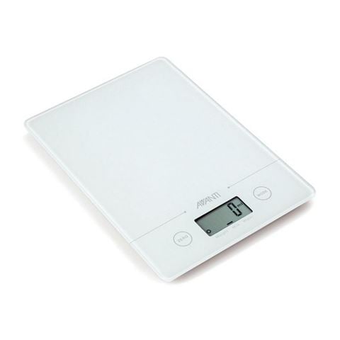 Avanti Compact Kitchen Scale White - Peter's of Kensington