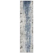 Tapete Rug - Blue Silky Finish Abstract Rug 300x80cm