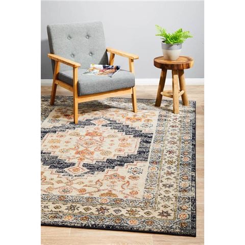 Tapete Rug Legacy Aztec Rug Ecru 230x160cm - Peter's of Kensington