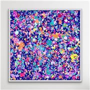 I Heart Wall Art - Confetti White Frame 95x95