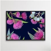 I Heart Wall Art - The Colours Of The Bush Blk Frame 100x140