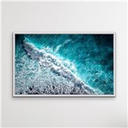 I Heart Wall Art - Wild Ocean White Frame 120x160
