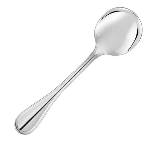Christofle Albi Sterling Silver Cream Soup Spoon - Peter's of Kensington