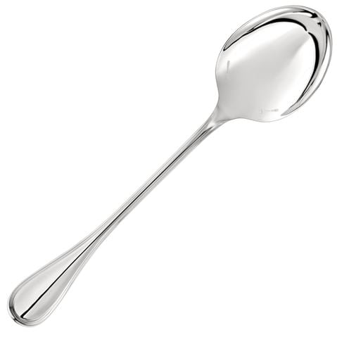 Christofle Albi Sterling Silver Serving Spoon Large - Peter's of Kensington