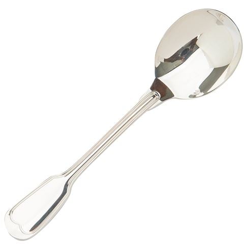 Christofle - Chinon Silverplate Cream Soup Spoon