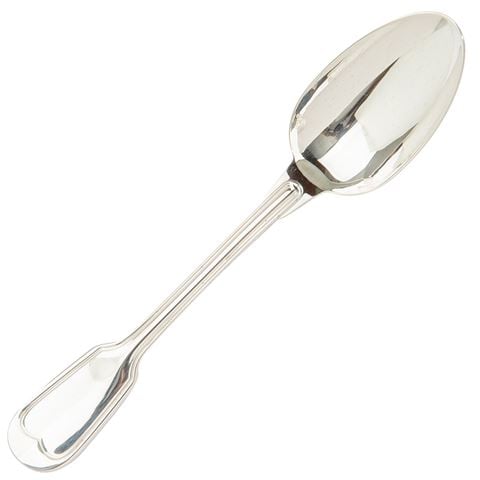 Christofle Chinon Silverplate Place Soup Spoon - Peter's of Kensington
