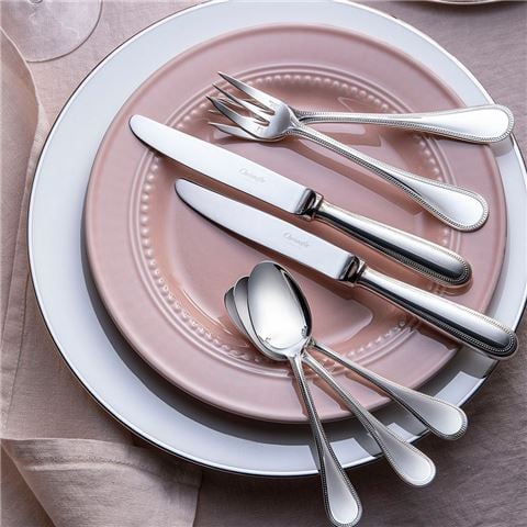 Christofle Perles Sterling Silver Dinner Knife - Peter's of Kensington