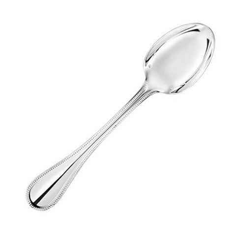 Christofle Perles Sterling Silver Dessert Spoon - Peter's of Kensington