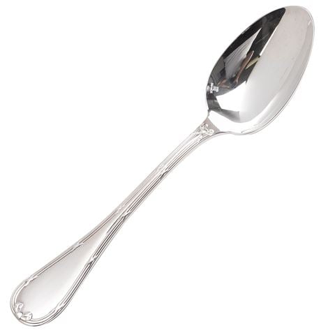 Christofle Rubans Silverplate Dessert Spoon - Peter's of Kensington
