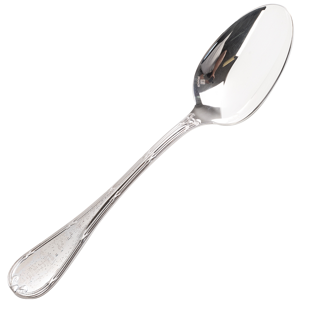 Christofle Rubans Place Soup Spoon SilverPlated Peter's of Kensington