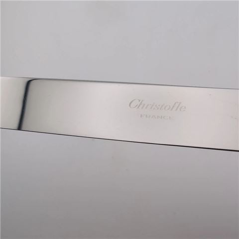 Christofle Triade Silverplated Gold Rings Dessert Knife - Peter's of Kensington