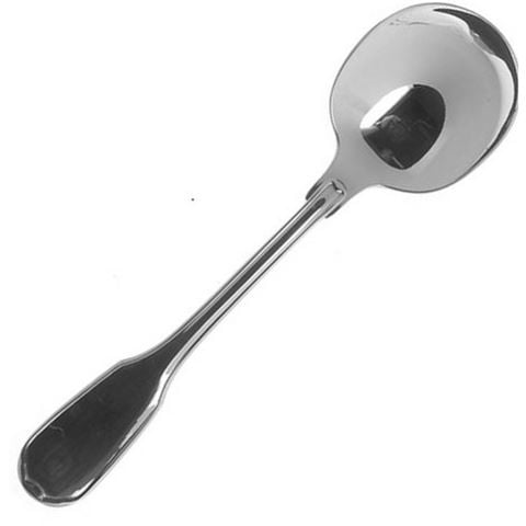 Christofle - Touraine Stainless Steel Cream Soup Spoon
