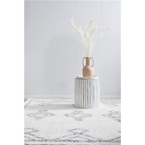 Tapete Rug Casablanca Temara Shag Rug White 330x240cm - Peter's of Kensington