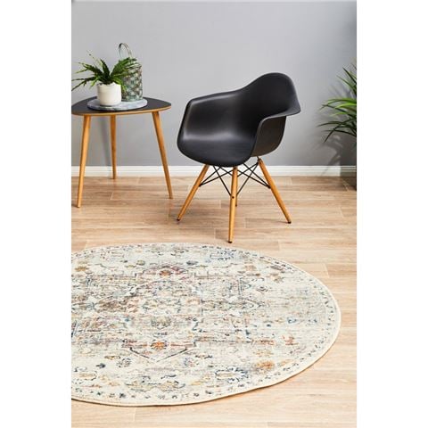 Tapete Rug Century Bohemian Rug Silver 240x240cm - Peter's of Kensington