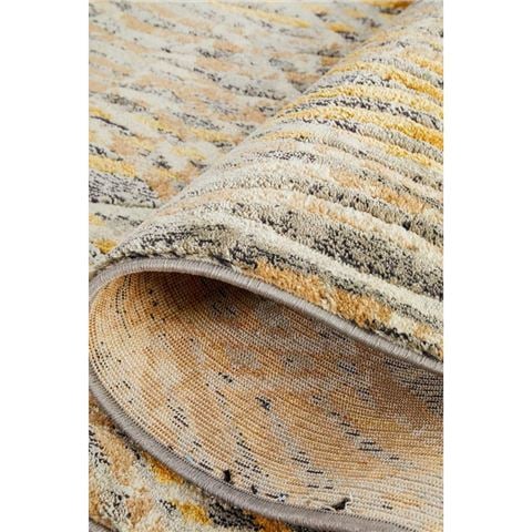 Tapete Rug - Charcoal Silky Mid Century Rug 300x80cm