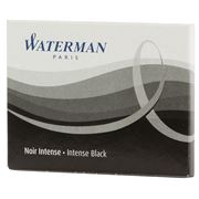Waterman - Intense Black Fountain Pen Cartridge Set 8pce