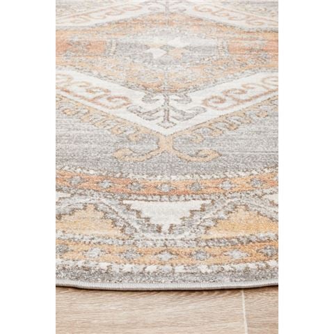 Tapete Rug Mayfair Caitlen Round Rug Grey 240x240cm - Peter's of Kensington