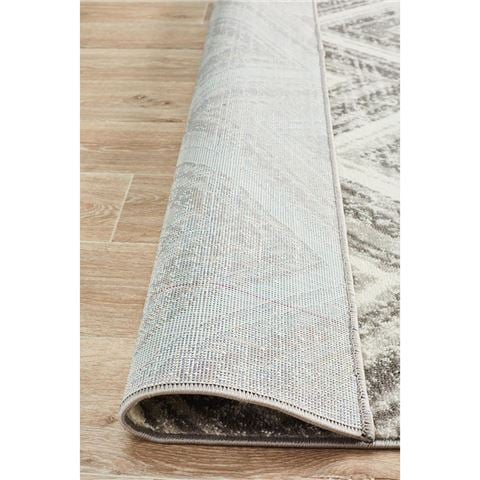 Tapete Rug Metro Vintage Rug Silver & Ivory 230x160cm - Peter's of Kensington