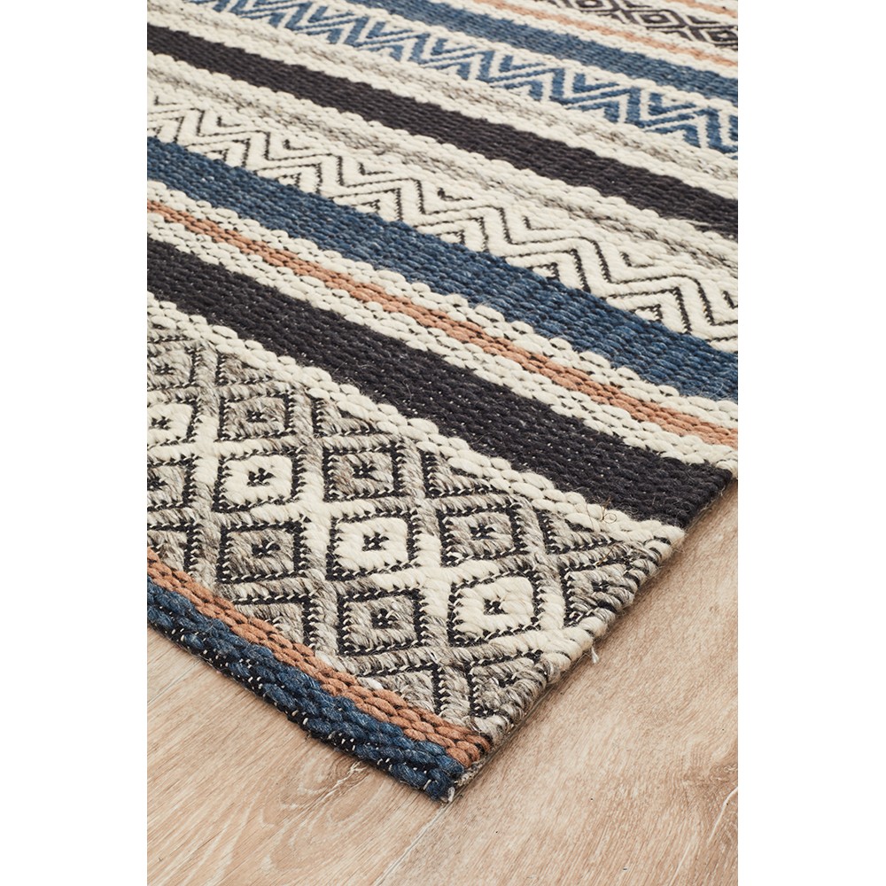 Tapete Rug Multi Wool, Cotton Coastal Rug 280x190cm Peter's of