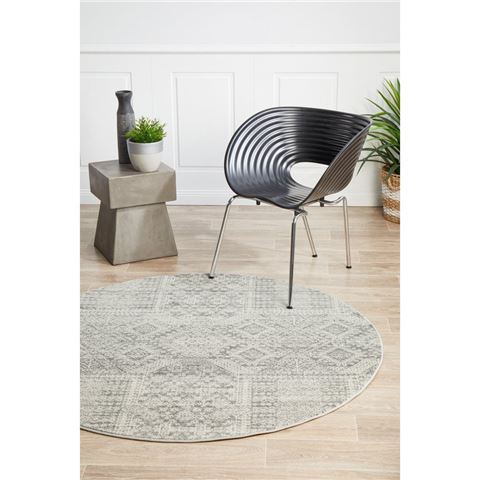 Tapete Rug Mirage Round Rug Grey Coast 150x150cm - Peter's of Kensington