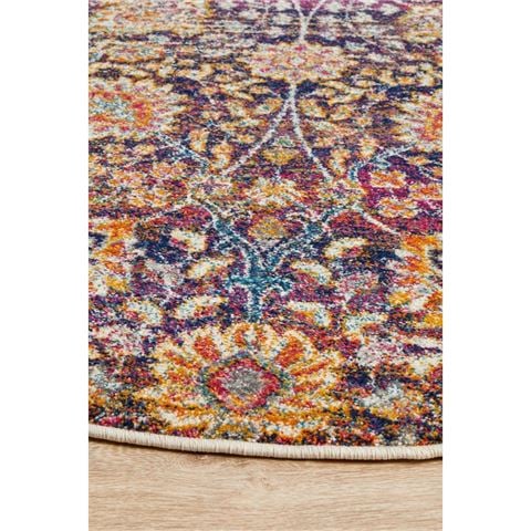Tapete Rug Multi Look Round Rug 200x200cm - Peter's of Kensington