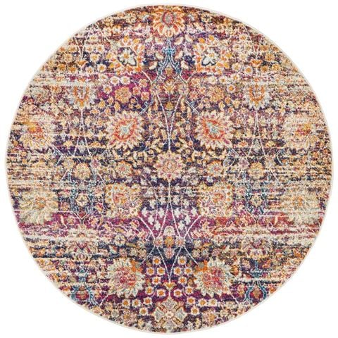 Tapete Rug Vintage Round Rug Multi 240cm - Peter's of Kensington