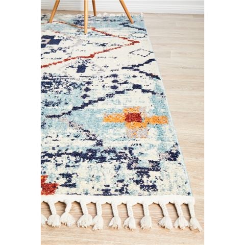 Tapete Rug Marrakesh Moroccan Rug Blue 400x300cm - Peter's of Kensington