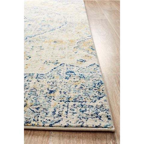 Tapete Rug Museum Kaleidoscope Runner Rug Sky 400x80cm - Peter's of Kensington