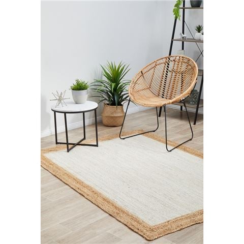 Tapete Rug Noosa Rug White 220x150cm - Peter's of Kensington