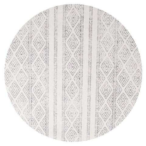 Tapete Rug Oasis Knit Round Rug Grey 240x240cm - Peter's of Kensington