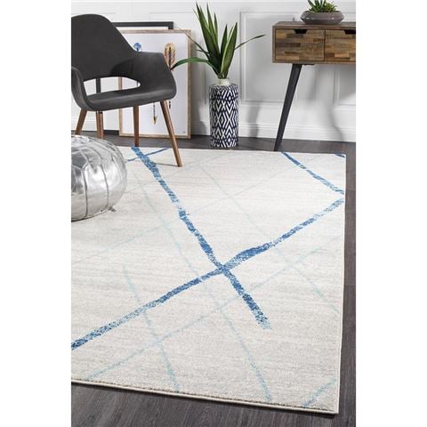 Tapete Rug Coastal Rug Blue & Bone Ivory 230x160cm - Peter's of Kensington