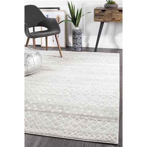 Tapete Rug Oasis Tribal Rug Grey 230x160cm - Peter's of Kensington