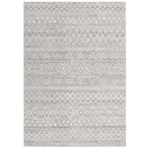 Tapete Rug Oasis Tribal Rug Grey 230x160cm - Peter's of Kensington