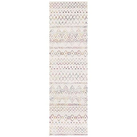 Tapete Rug Oasis Tribal Runner Rug Multi 400x80cm - Peter's of Kensington