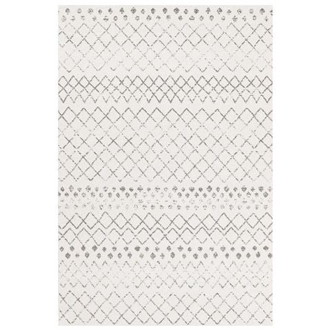Tapete Rug Oasis Diamond Rug White 240x240cm - Peter's of Kensington