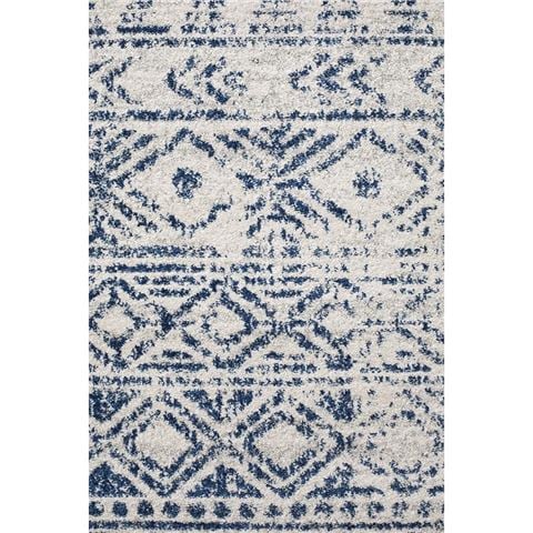 Tapete Rug Oasis Aztec Rug Navy 290x200cm - Peter's of Kensington