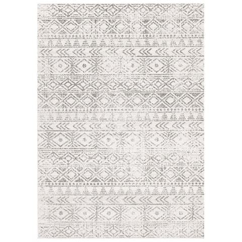 Tapete Rug Oasis Aztec Rug Grey 230x160cm - Peter's of Kensington