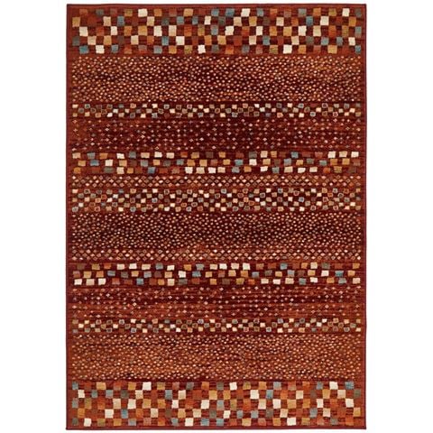 Tapete Rug Oxford Tribal Rug Multi Rust 290x200cm - Peter's of Kensington
