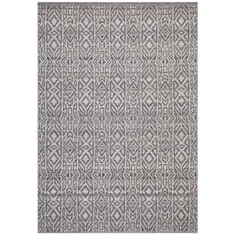 Tapete Rug Graphite Hand Woven Wool Tribal Rug 225x155cm - Peter's of Kensington