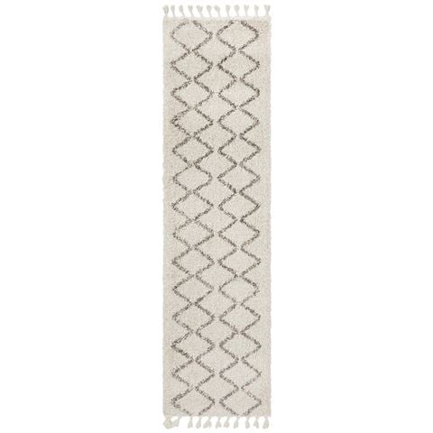 Tapete Rug Saffron Shag Runner Rug Natural 400x80cm - Peter's of Kensington
