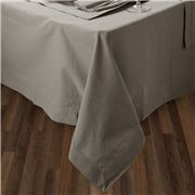 Rans - Hemstitch Tablecloth Grey 150x300cm