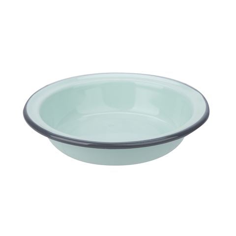 Falcon - Enamel Pie Dish Pastel Blue 14cm