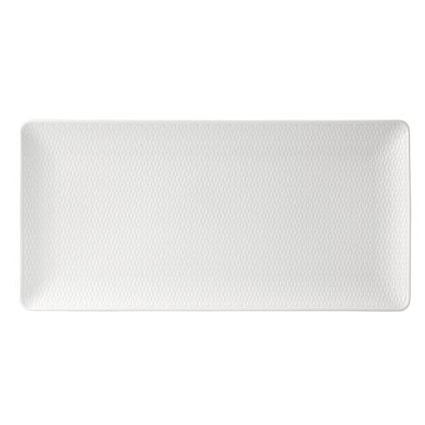 Wedgwood GIO White Rectangular Serving Platter - Peter's of Kensington