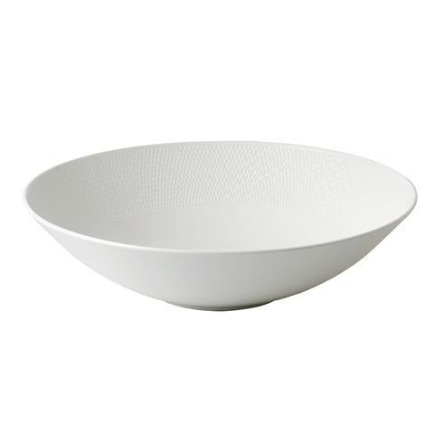 Wedgwood GIO White Serving Bowl 28cm - Peter's of Kensington