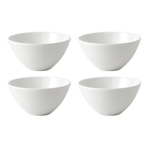 Wedgwood - GIO White Dip Bowl Set 4pce
