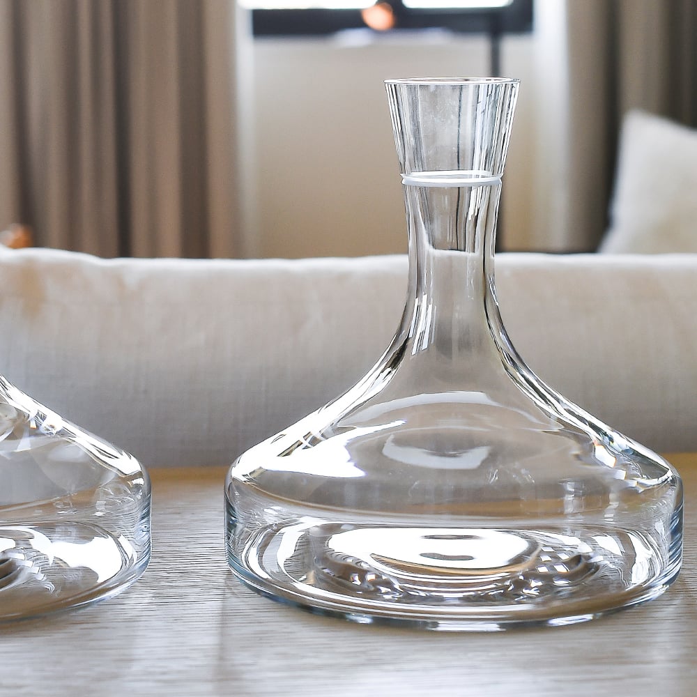 Wedgwood Vera Wang Bande Wine Decanter Peter's of Kensington