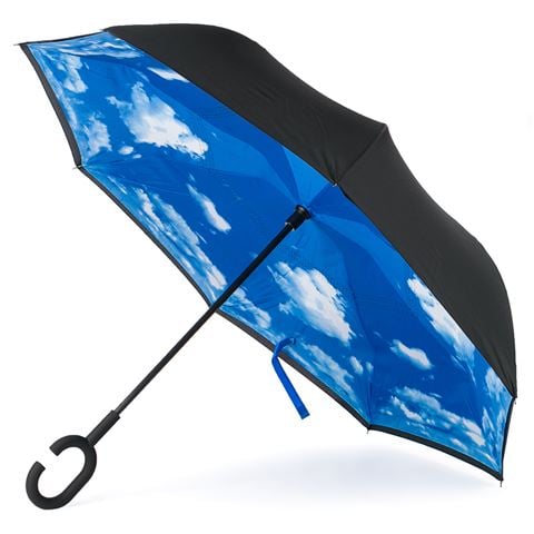 Clifton Outside-In Inverted Clouds Umbrella - Peter's of Kensington