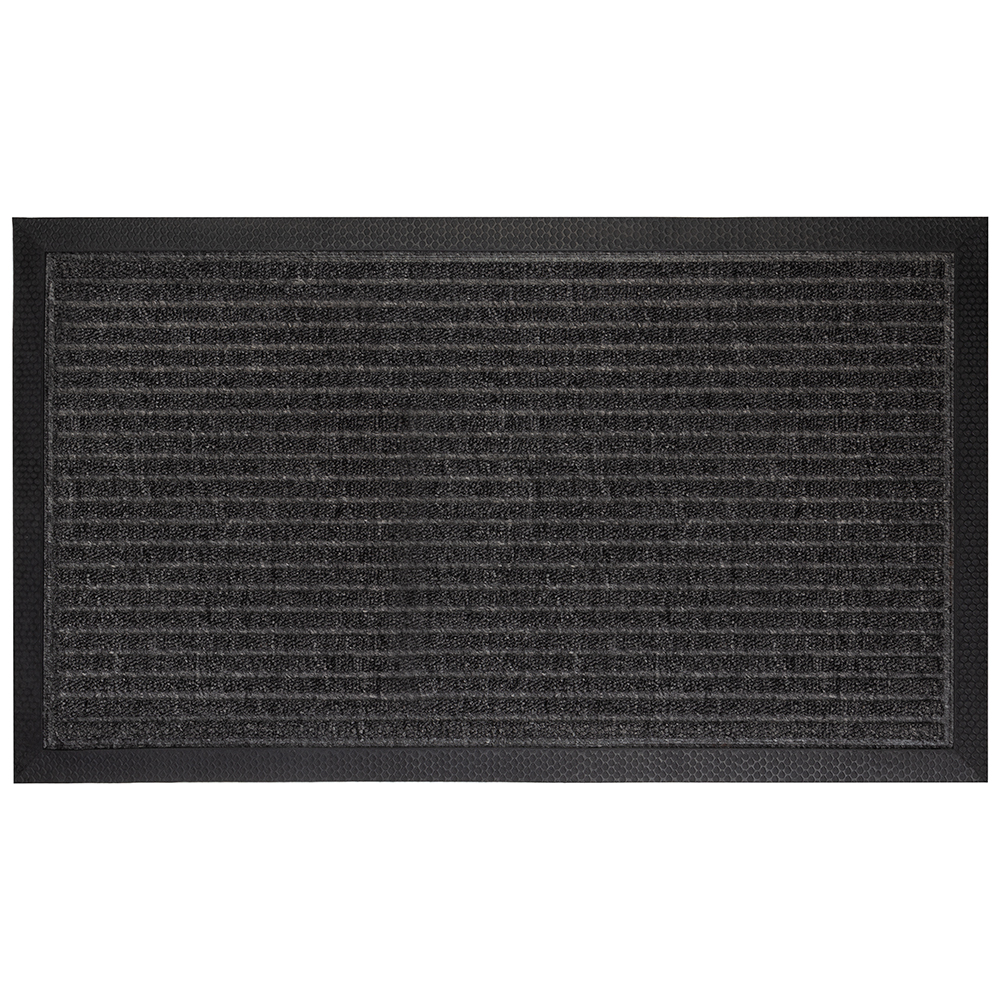 Kenware Esteem Ribbed Mat Grey 70cm Peter's of Kensington