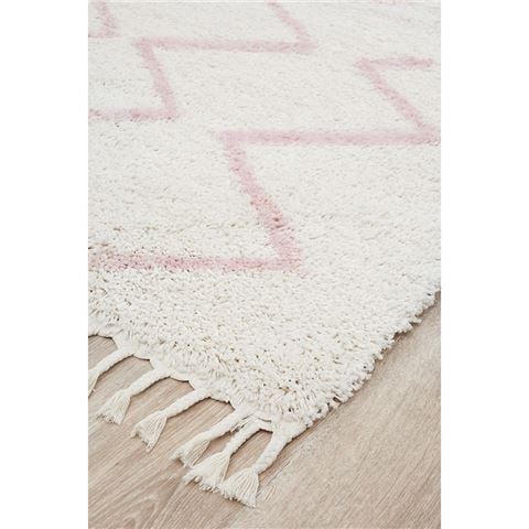 Tapete Rug Saffron Shag Rug Pink 400x300cm - Peter's of Kensington