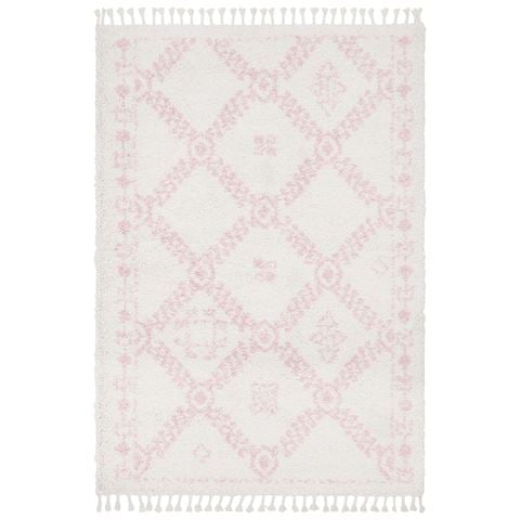 Tapete Rug Saffron Bohemian Shag Rug Pink 400x300cm - Peter's of Kensington